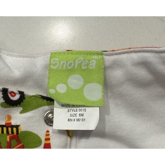 SnoPea Baby Size 6 Months Construction Builder Winter Outfit Dump Trucks READ - Picture 7 of 9